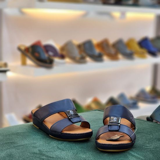 صورة حذاء تميمي جلد طبيعي مديل ت43